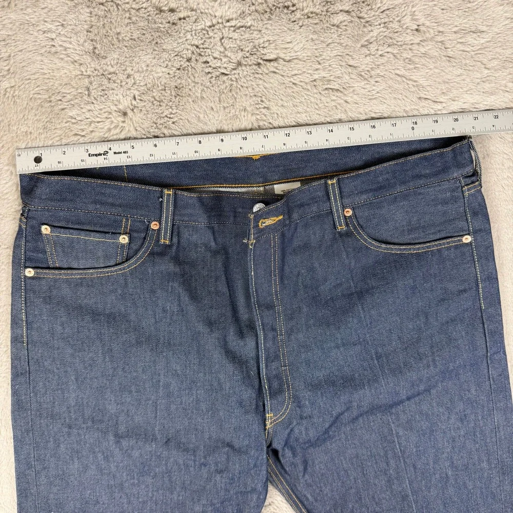 Vtg Levi's 501XX Jeans‎ Dark Denim Straight Mens 42x30 Button Fly Mexico WPL 423